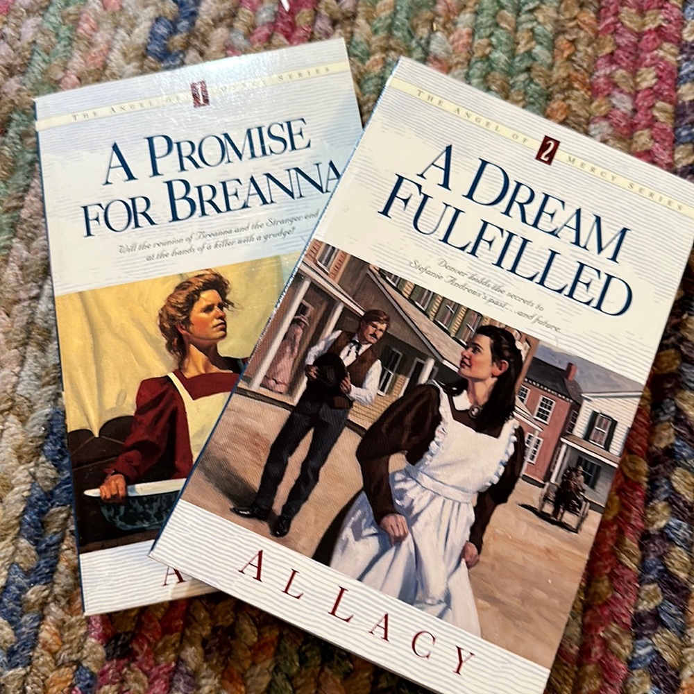 2 Angel of Mercy paperback books #1 & 2 Guidepost‎ NEW